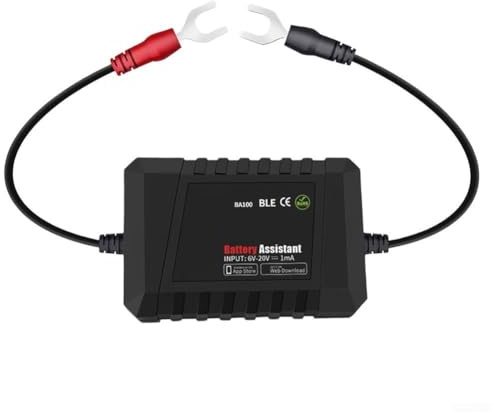 Echtzeit-Batterietest mit kabelloser Verbindung, überwacht Spannung, Lebensdauer und Ladestatus für Autobatterien über Smartphone-App