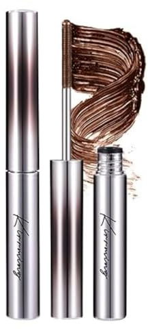 Faccelove's Ironeye Mascara |Verlängernde und Pflegende Mascara |Volumen & Langanhaltend für Definitionierte Wimpern (1 Stück – Braun)