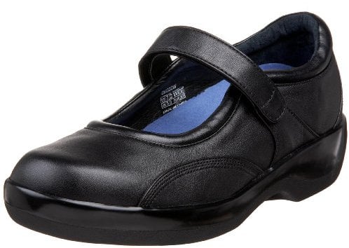Apex Damen Biomechanical Mary Jane Freizeitschuh – Schwarz, schwarz, 35 EU