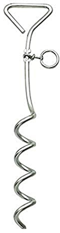 Kerbl Pet Anlegespirale chromatiert 40cm