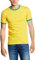 Fruit of the Loom Herren Ringer Premium T-Shirt, Sonnenblume/Kelly Green, XXL