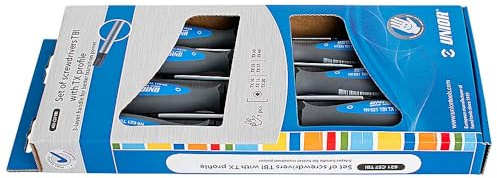 Unior Schraubendreherset Tbi, im Sichtkarton, 1 Stück, 621CS7TBI