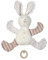Efie Bio-Spieluhr Hase mit Halstuch – 100 % Baumwolle (kbA), Füllung aus Schurwolle (kbT), handgefertigt – GOTS-zertifiziert – nachhaltiges Babyspielzeug Made in Germany (Sternlein)