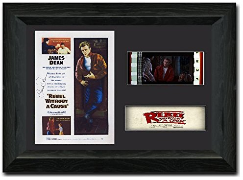 Rebel Without a Cause, Film Cell 35 mm Film-Motiv James Dean-Display mit Autogramm