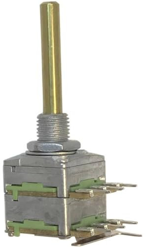 Potentiometer Service RD1602F-20B4-30R6-B500K-602 63256-02400-4010/B500K Dreh-Potentiometer 1-Gang Stereo 0.2 W 500 kΩ