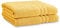 Catherine Lansfield Zero Twist Bath Sheet Pair Ochre, 90x140cm x2