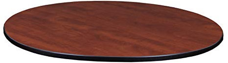 Regency Doppelseitige, runde Tischplatte, 1,9 cm dick, 76,2 cm, Kirsche/Ahorn
