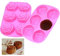 2pcs Molde Silicona Rosa, Moldes De Cubitos De Hielo De Flores De Rosas Moldes De Rosas 3D, Moldes De Jabón De Silicona De Rosa Para Hacer Magdalenas, Pan, Mousse, Pudín