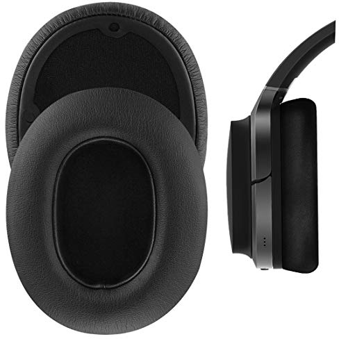 Geekria QuickFit Replacement Ear Pads Compatible with Edifier W830BT, W860NB Headphones, Ear Cushions (Black)