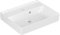 Villeroy & Boch Collaro Waschbecken mit ????????????????, 500 x 400 mm, mit Überlauf, poliert, 43345G, Farbe: White Ceramicplus - 43345GR1