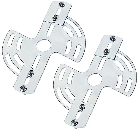 sourcing map 2 Stück Lichtquerträger Kit Einstellbar Montagehalterung Lampe Leuchte für Kronleuchter Wandbeleuchtung