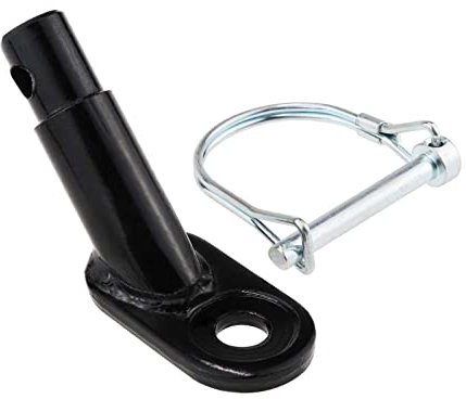 BODYA Fahrrad Fahrrad Anhänger Kupplung Befestigung Anhängerkupplung Montage Adapter Verbinder Linker schwarz