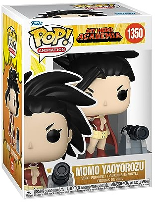 Funko POP! and Buddy: MHA - Momo Yaoyorozu - (with Cannon) - My Hero Academia - Collectable Vinyl Figure - Gift Idea - Official Merchandise - Toys for Kids & Adults - Anime Fans