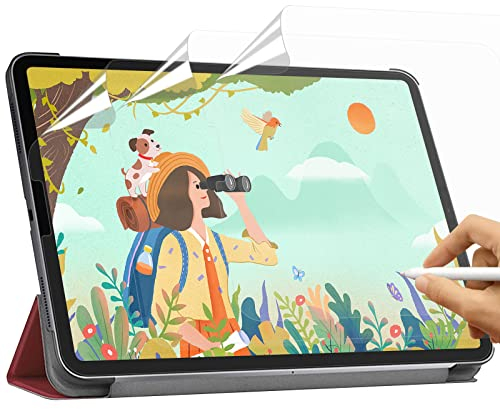 Dabernur [3 Stück] Papier Folie Papierfolie Schutzfolie, für iPad Pro 12.9 Zoll (2022 M2/2021/2020/2018), Matte Schutzfolie Schreib Displayschutz Feel Paper