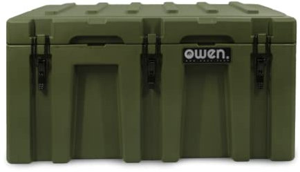 Owen Transportbox 90L für Abenteuer & Camping - Robuste Autoaufbewahrung, Wetterfeste Autotransportbox, Ideale Lösung für Reisen und Outdoor-Aktivitäten