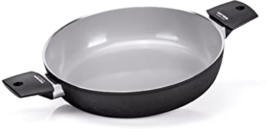 Moneta Futura tegame 28cm, rivestimento naturale FineGres (NO PFAS), anche per induzione. 100% Made in Italy