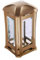 Grablampe Venezia bronzefarben Grablaterne Friedhof Grablicht Grableuchte