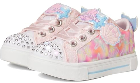 Skechers Twinkle Sparks - Underwater Magic 314824N-LPMT, Girl Sneakers,Sports Shoes, Pink, 24 EU