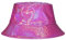 JJDreams Flexibel Glitzer Kappe Faltbar Fischerhut Wasserdichter Eimer Hut für Karneval Party,Rosa
