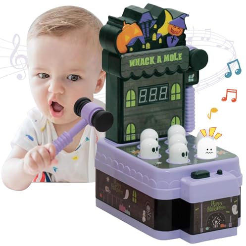 Hammer Pounding Game Machine - Electric Children's Pounding Hammer Arcade Toy,Early Education Exercise Toy for Birthday, Christmas, Easter, and Children's Day