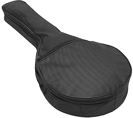 GREENADSCAPE Thickened Oxford Mandolin Case Bowl Back Mandolin Bag Padded Protection