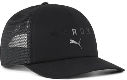 PUMA Erwachsene x HYROX Trucker Cap OneSize, Black