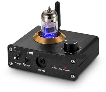 Amplificador de auriculares U4 Mini 5.0 con tubo, preamplificador de audio estéreo U-DAC, tarjeta de sonido U-X-LL