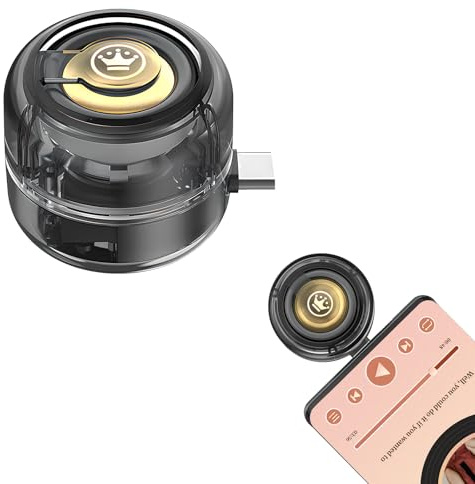 Tragbarer Mini-Lautsprecher, Typ-C Plug-in Verstärker für Telefon | 5-fache Lautstärkenverstärkung, Externer Lautsprecher, HD-Audio ohne Verlust, Sofortige Verbindung