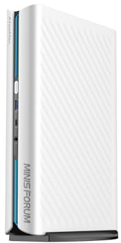 MINIS FORUM AtomMan G1 Pro Mini PC, AMD Ryzen 9 8945HX 16 Kerne/32 Threads Prozessor bis zu 5,4 GHz, RTX 5060 8G Graphics, 32GB DDR5, 1TB PCIe 4.0 SSD, HDMI x 2/DP x 2, 5G RJ45, Wi-Fi7, BT5.4