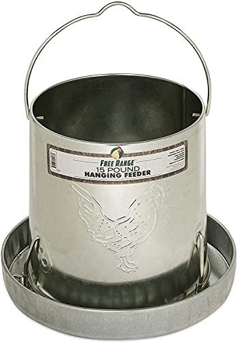 Harris Farms 1000293 galvaniserad hängande fjäderfämatare, 6,8 kg