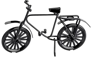 Miniatur-Fahrrad schwarz, ca. 9,5 x 6 cm