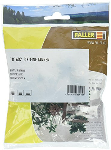 Faller Gebrüder f181602 – Modelleisenbahnen – Kleine Bäume 3 teilig