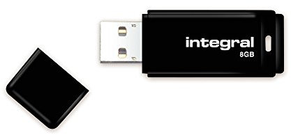 Integral - Clé 8 Go USB 2.0 Noir