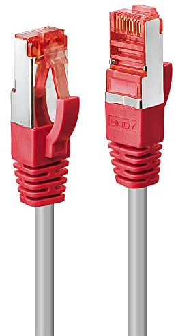 LINDY 47839 3m Crossover Cat.6 S/FTP Netzwerkkabel, grau
