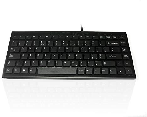 Accuratus 395 - USB Slim Mini Keyboard with Square Keys