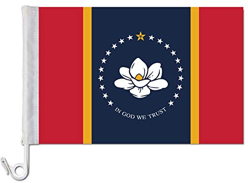 Everflag Auto-Fahne: Mississippi - Premiumqualität