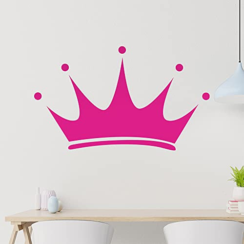 Königs Krone Wandtattoo in 6 Größen - Wandaufkleber Wall Sticker - Dekoration, Küche, Wohnzimmer, Schlafzimmer, Badezimmer