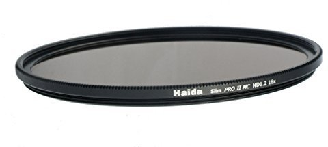 Haida Slim ND Graufilter PRO II MC (mehrschichtvergütet) ND1.2 (16x) - 72mm - inkl. Cap mit Innengriff