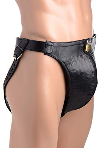 Spiked Leather Confinement Jockstrap