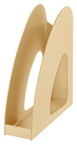 HAN Stehsammler TWIN - 6 STÜCK, moderner Stehsammler im zeitgemäßen Design. Schick, standfest und funktional bis Format DIN A4/C4, caramel, 1610-S-83