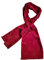 Posh Gear Herren Seiden Schal Satinecho, rot aus 100% Seide