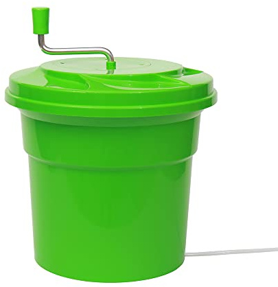Wutfly 5 Gallon Large Commercial Manual Salad Spinner/Dryer