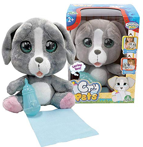 Famosa Cry Pet - Peluche con lagrimas Reales, al Que tendras Que cuidar. Recomendado para niños/as a Partir de 3 años MTC00000
