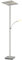 Lucande LED Stehlampe 'Parthena' dimmbar (Modern) in Alu aus Metall u.a. für Wohnzimmer & Esszimmer, Wohnzimmerlampe, Stehleuchte, Floor Lamp, Deckenfluter, Standleuchte, Wohnzimmerlampe