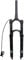 LANXUANR 26/27.5/29 Inch Mountain Bike Fork Rebound Adjustment,Air Supension Front Fork 100mm Travel,9mm Axle,Disc Brake (Tapered Steerer - Remote Lockout, 29)