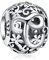 Annmors Damen Buchstabe C Charms für Armband 925 Sterling Silber Anhänger Vintage Alphabet Bead Buchstabieren Sie das Wort Sammlung
