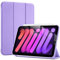ProCase Cover per iPad Mini 7 (A17 Pro) 2024/ iPad Mini 6 2021 8,3 Pollici, Custodia iPad Mini 7/6 (A2995 A2567 A2568 A2569), Auto Sveglia/Sonno –Viola