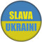 FanShirts4u Button/Badge/Pin - SLAVA UKRAINI Fahne Flagge UKAJINA UKRAINE