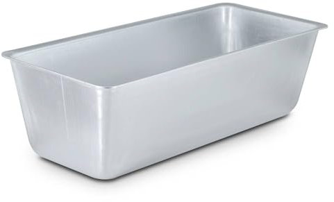 Erre4M Stampo plumcake, Stampo per plumcake in alluminio 99,5%, tre dimensioni a disposizione (21,8x9x6,5(h))