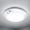 RAWNICE Motion Sensor Ceiling Light,Battery Operated Sensor Light Indoor,5.9'' Wireless LED Lights for Shed Loft Porch Toilet Garage Stair Hallway Cupboard Cool Light 210LM, Cool White